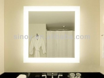 HOT! OEM Frameless Wall Mirror Bathroom Mirror Light Mirror