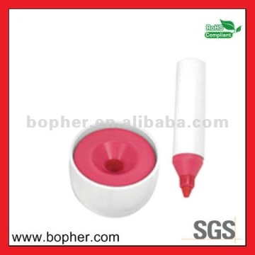 mini highlighter marker with holder