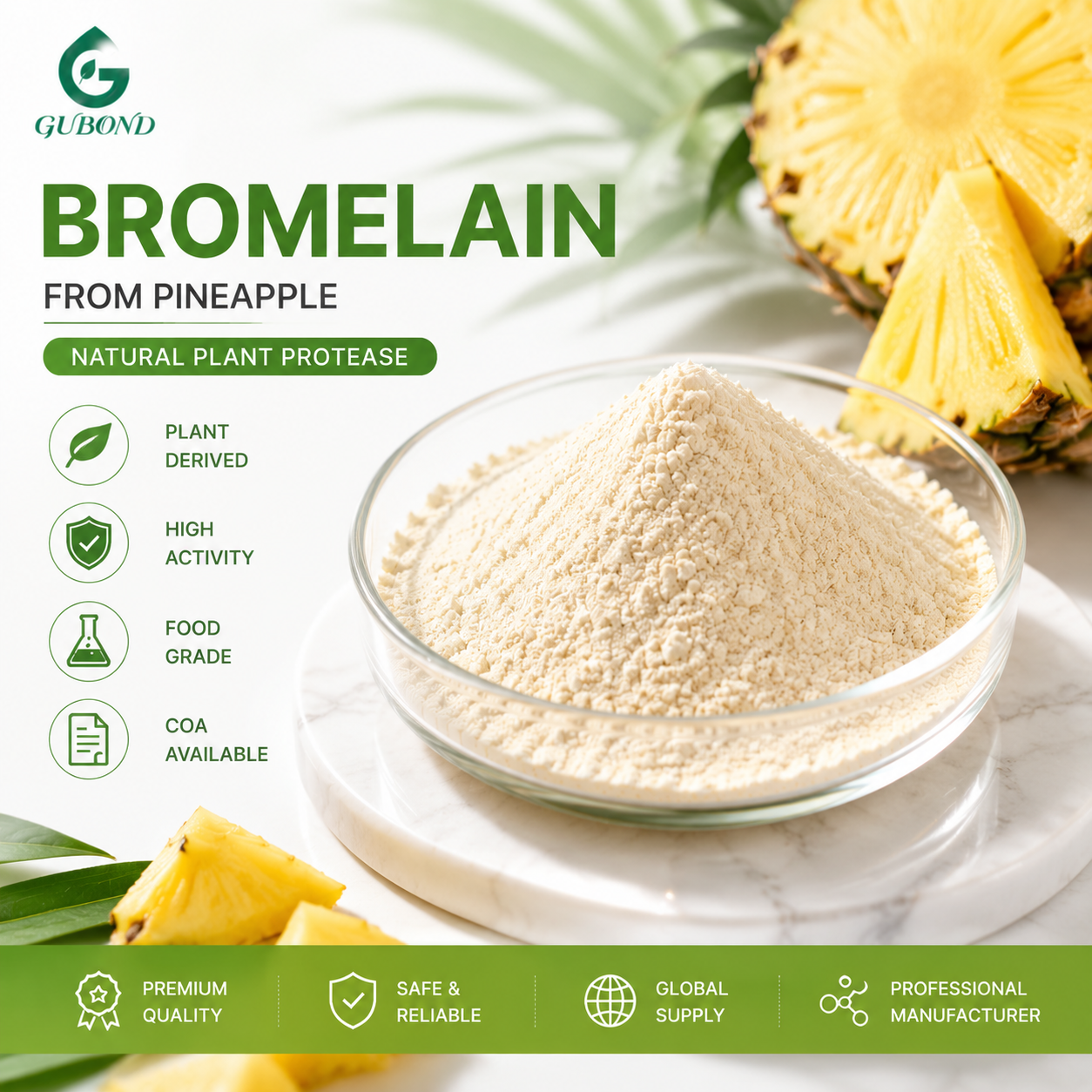 Bromelina en polvo Bromelain Powder