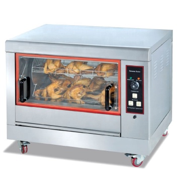 Electric Rotisserie Oven for Whole Chickens - Industrial Size 16-20