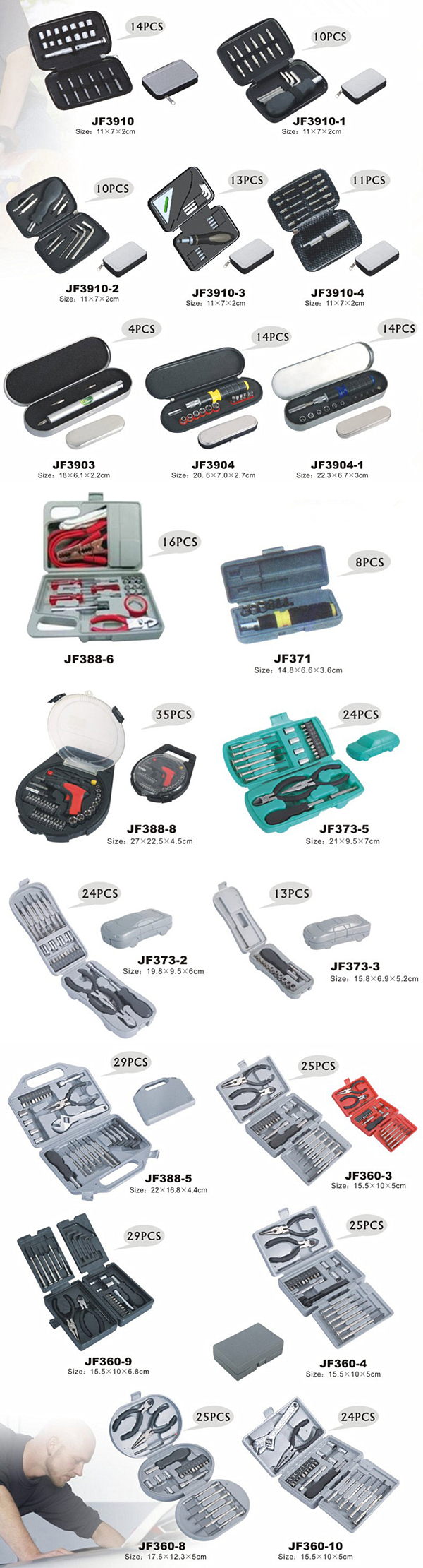 Useful competitive price zhejiang oem combination power professional cordless drill household tools set