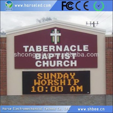 Newest custom-made p10 rgb led outdoor advertising display