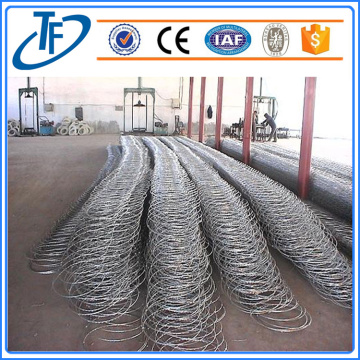 Galvaniserad Concertina Coils Razor Wire