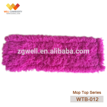 Fasterning microfiber floor cleaning mop pad/head