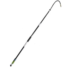 Telescoping Pole Gutter Cleaner: Rain Extension Flexible Wand for Hose Attachment