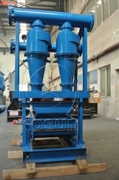 Oilfield drilling fluids desander