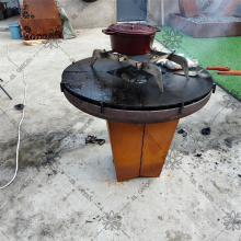 Wood Burning Corten Steel Fire Pit BBQ Grill