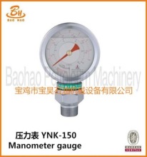 API Certified YNK150 Manometer Gauge