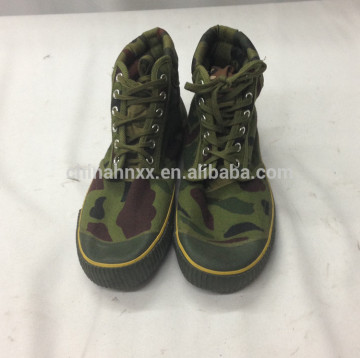 camouflage army training canvas shoes military canvas shoes