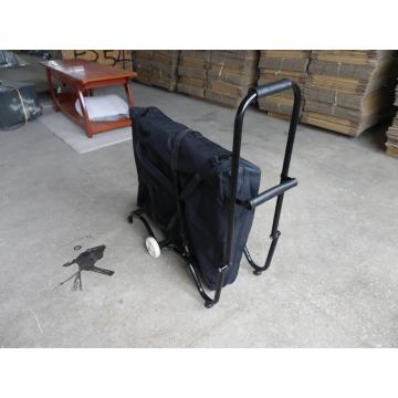 Vouwmassagetabel trolley