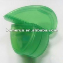 Deformable plastic pill box with 4grids /pill container/tablets box
