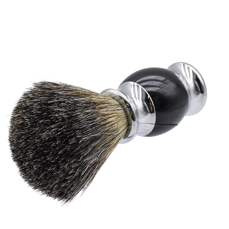 Fashionable Polish Round Beard Brush Man Beard Grooming Tool