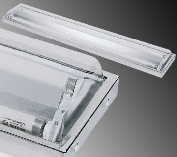 Three-anti fluorescent fitting,