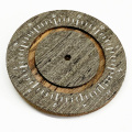 Natural wooden 2 layers watach dial