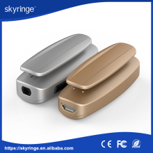 Bluetooth Cancelling Noise Battery Smallest Retractable Micro Clip Headphone