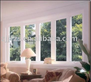 UPVC bow sliding window