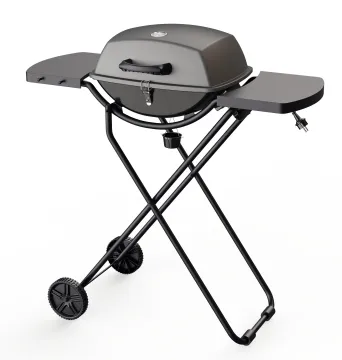 Outdoor Ele Grill with Cart