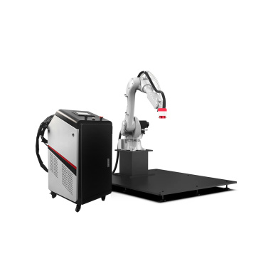 Automatic pulse fiber laser cleaning machine