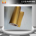 Silver &amp; Glod Brushed Pet Metallized Plastic Film