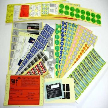 Bopp Square, Rectangle, Custom Printed Waterproof Labels For Labeling Stuffon Many Items