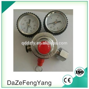 CO2 gas valve regulator