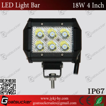 off road led light bar,off road light bar Type and 10-30v Voltage 18w Dual Row Off Road Light Bar