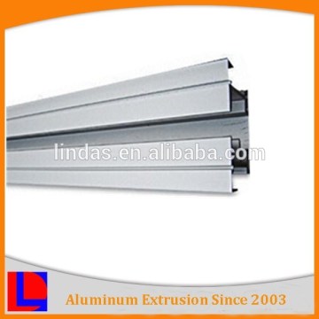 Natural anodized sliding windows aluminum alloy profile aluminum rail profile