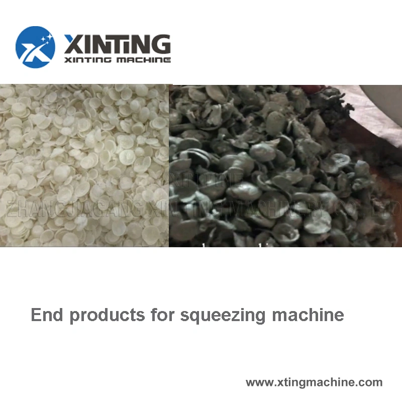 PP PE Recycled Plastic Film Recycling Squeezing Dryer Machine