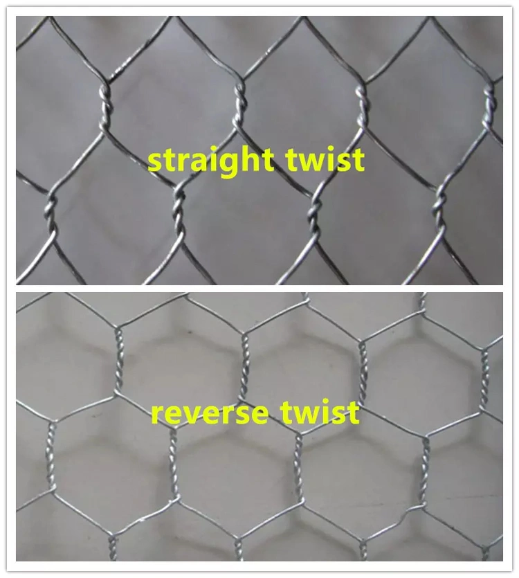 1.3m Height Electric Galvanized Hexagonal Wire Mesh Fence