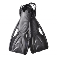 Adjustable swimming training free diving fins for adult