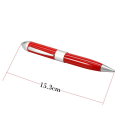 Modèle de stylo à bille chaud USB lumière laser clé USB