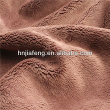 warp knitting super soft polyester velvet fabric for toy, plush fabric