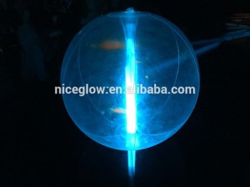 glow beach ball,light up beach ball glow decoration