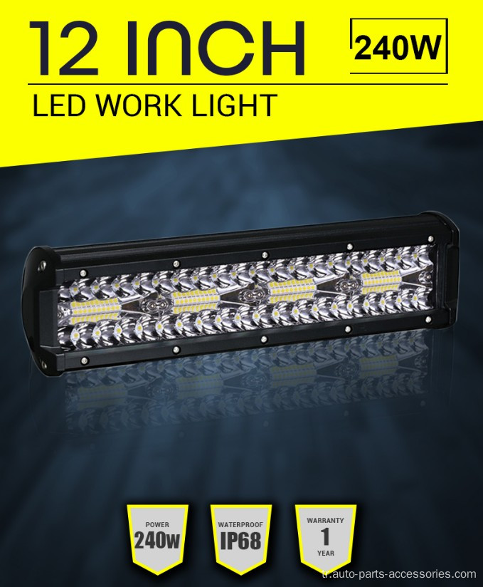 LED Bar Araba 12V 12inch Combo Offroad Worklight