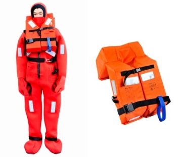 Marine Life jacket and immersion suits