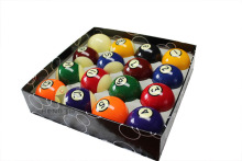 Professional Mamufacture price AA grade craft resin pool ball, billiard ball