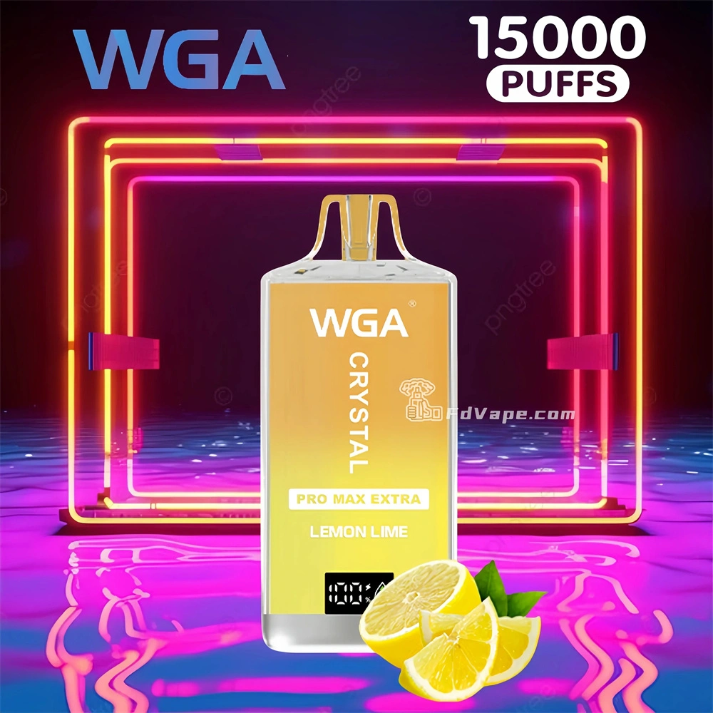 Wga Crystal Pro Max 15000 Puffs Tolesale Tiamana Kaihanga Hainamana