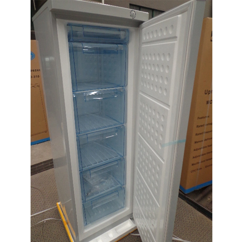 Smad OEM Manufacturer Upright Ice Cream Vertical Deep Freezer with Big Draws