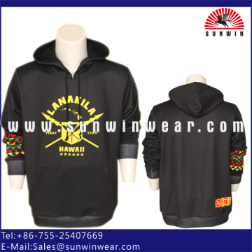 100% fleece polyester hoodies for men cool custom man hoodies