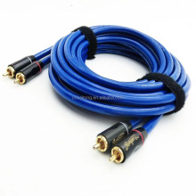High-Fidelity OFC Speaker Cables: 7.5mm Jack, RCA, and Car Audio Headphone Replacement