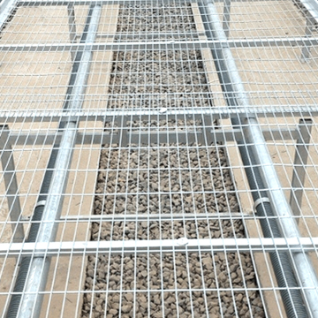 Galvanized Seedbed Wire Mesh Panels for Greenhouse