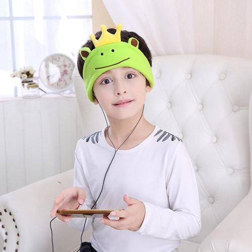 Adorável música crianças desenhos animados dormindo headband