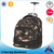 camouflaged Wheeled Book Bag trolley bagckpack