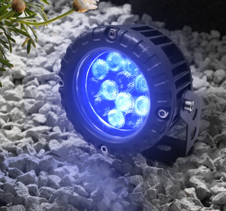 24W RGB farbwechselnde LED-Gartenbeleuchtung