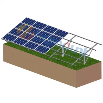 Solar Ground Mount Racking System Structure