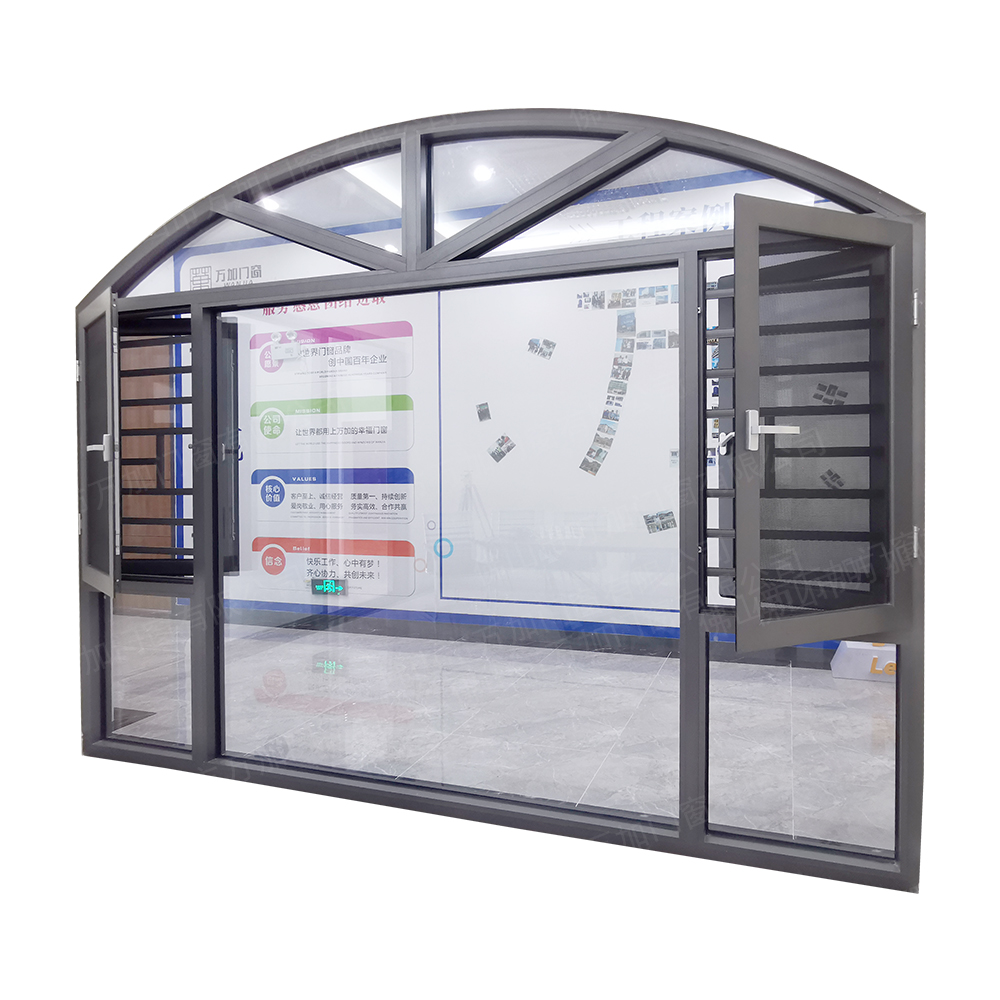 Aluminum window burglar designs hurricane proof industrial windows