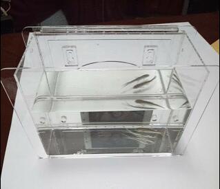 slid cover wall fish tank acrylic small table fish tank