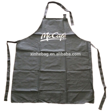 printed no pocket restaurant bib apron