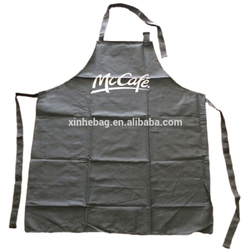 printed no pocket restaurant bib apron