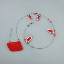 26 Inch Freshwater Lake Rudder Troll Fish Attractor for Trout and Kokanee Trolling